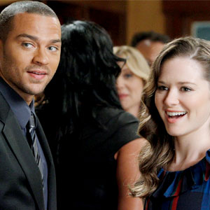Greys Anatomy, Jesse Williams, Jessica Capshaw Greys Anatomy, Jesse Williams, Jessica Capshaw